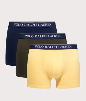 3 Pack Stretch Cotton Trunks