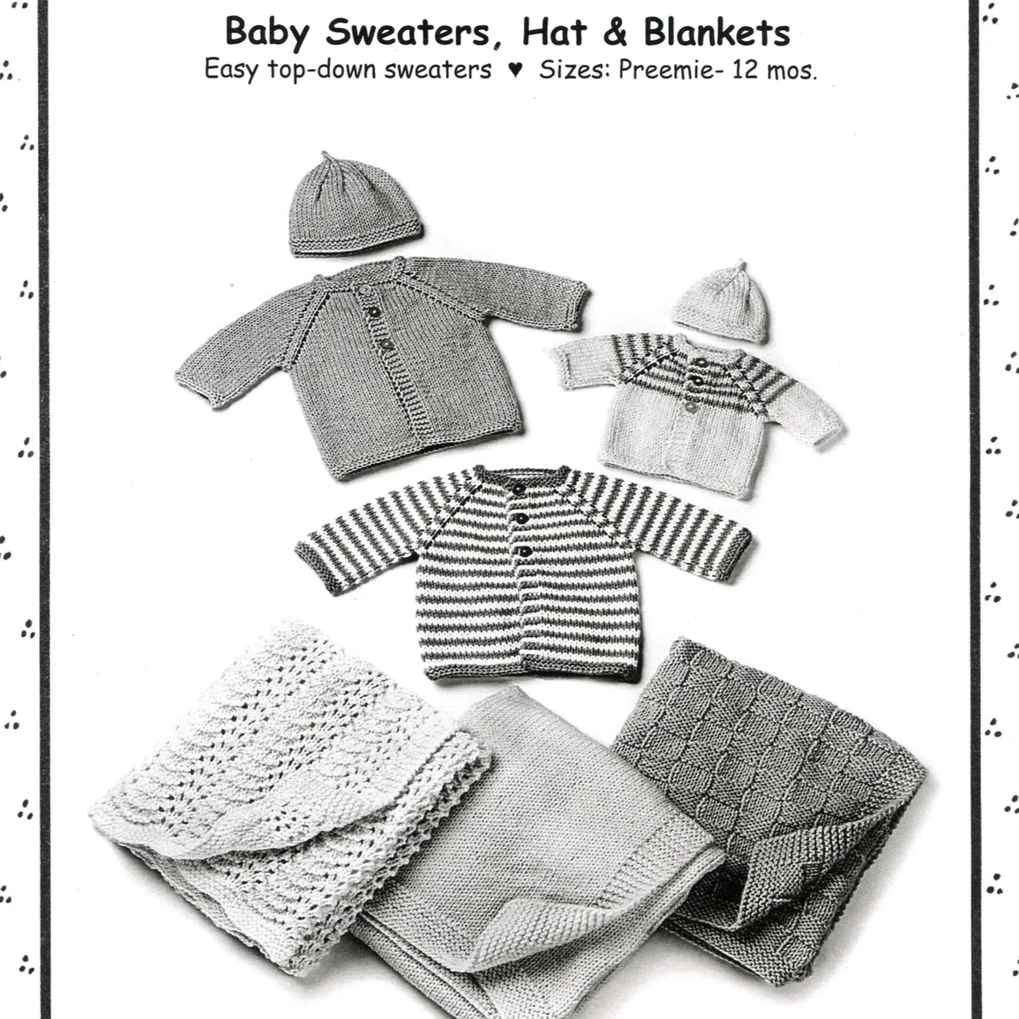 Baby Sweaters, Hat & Blankets, download