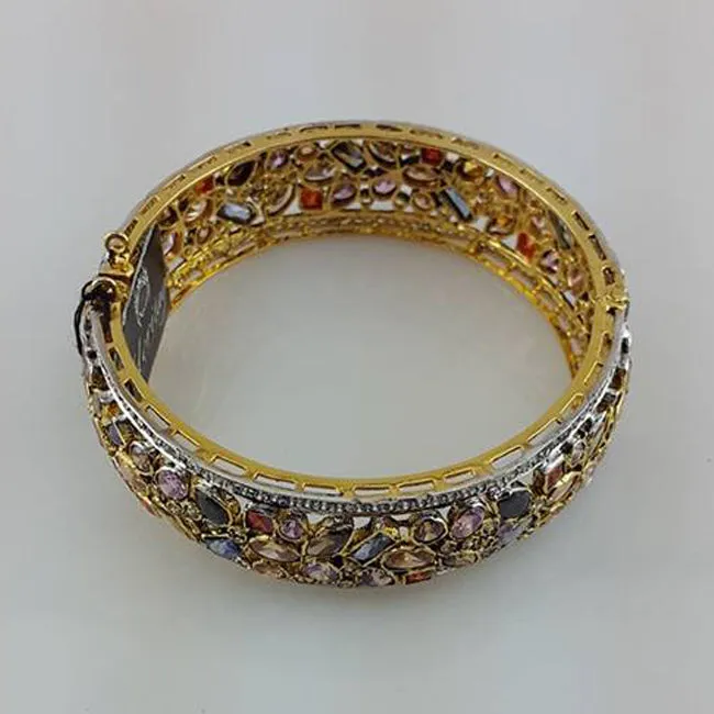 Bangle with Multi Colour Stones