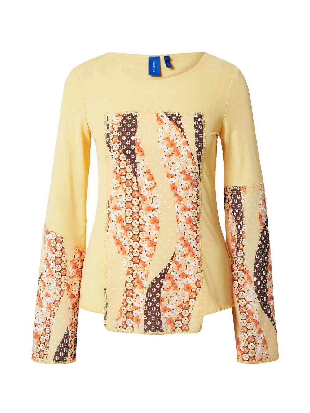 Blouse Résumé OLVARS, yellow