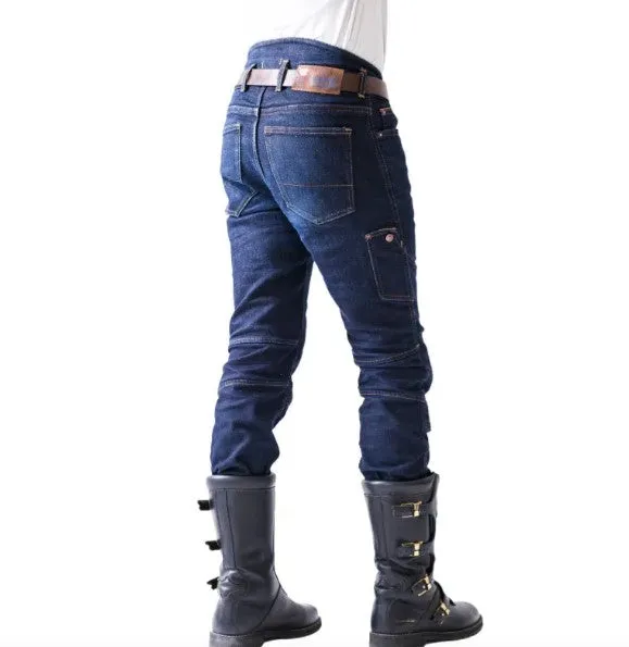 BOLID'STER "RIDE'STER V" Indigo Men's Motorcycle ARMALITH® Jeans