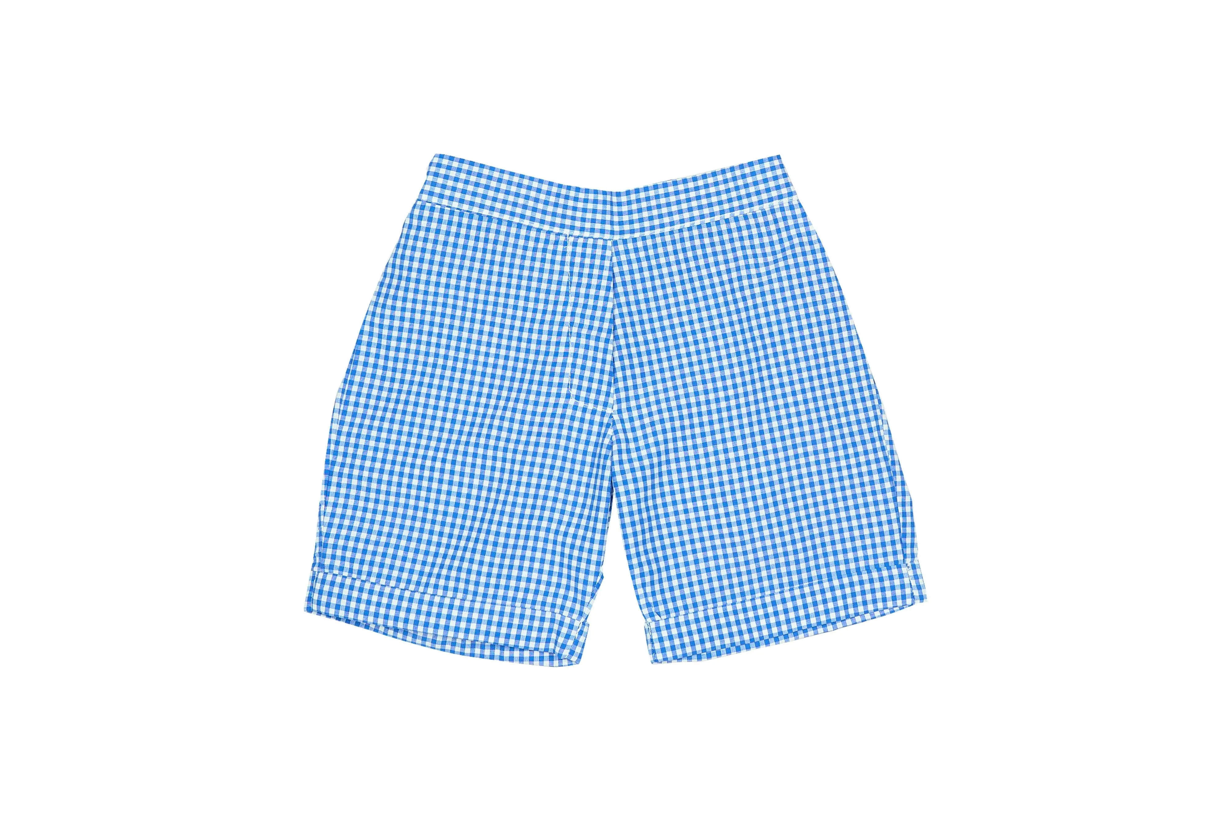 Boy Short - Vichy Blue