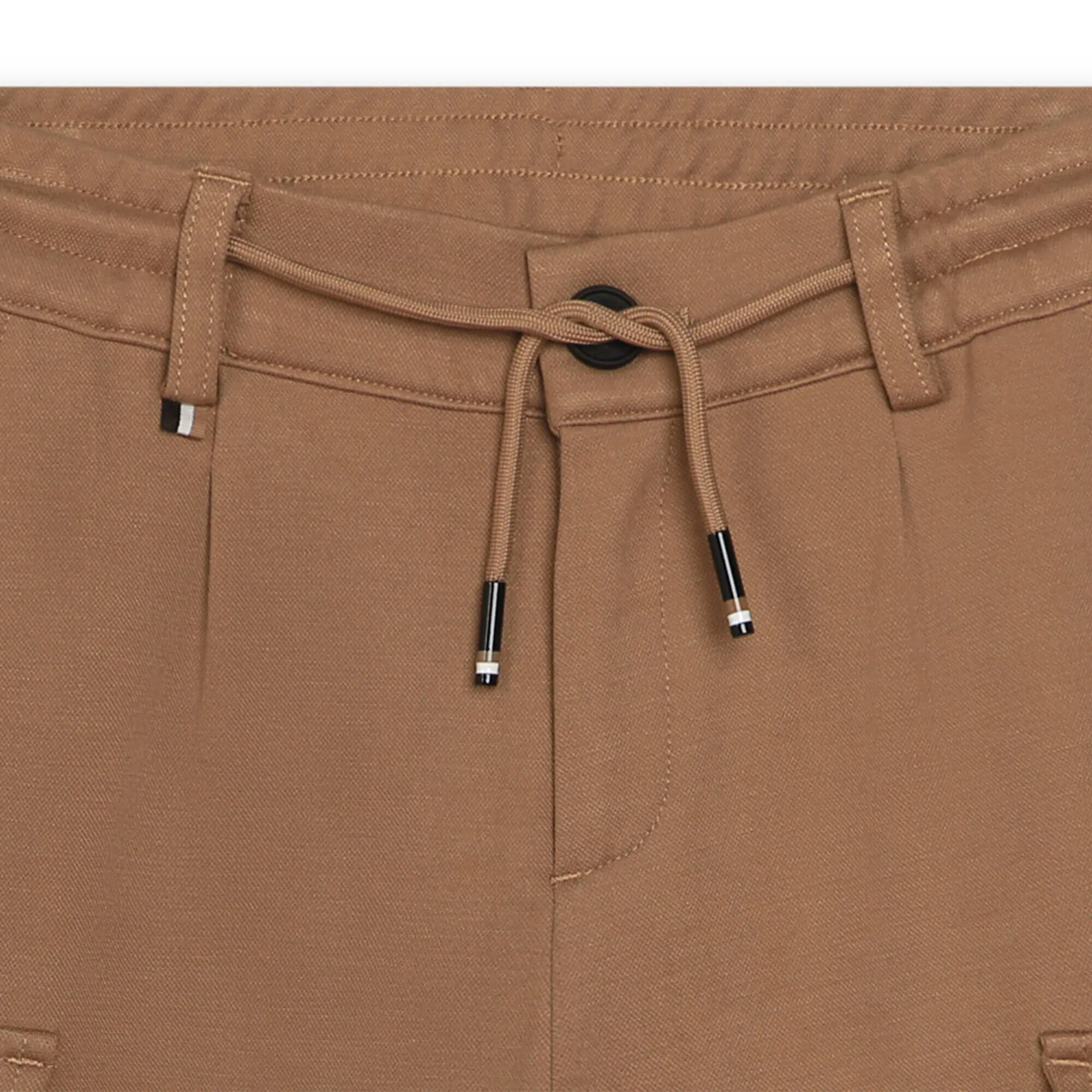 Boys Brown Cargo Shorts