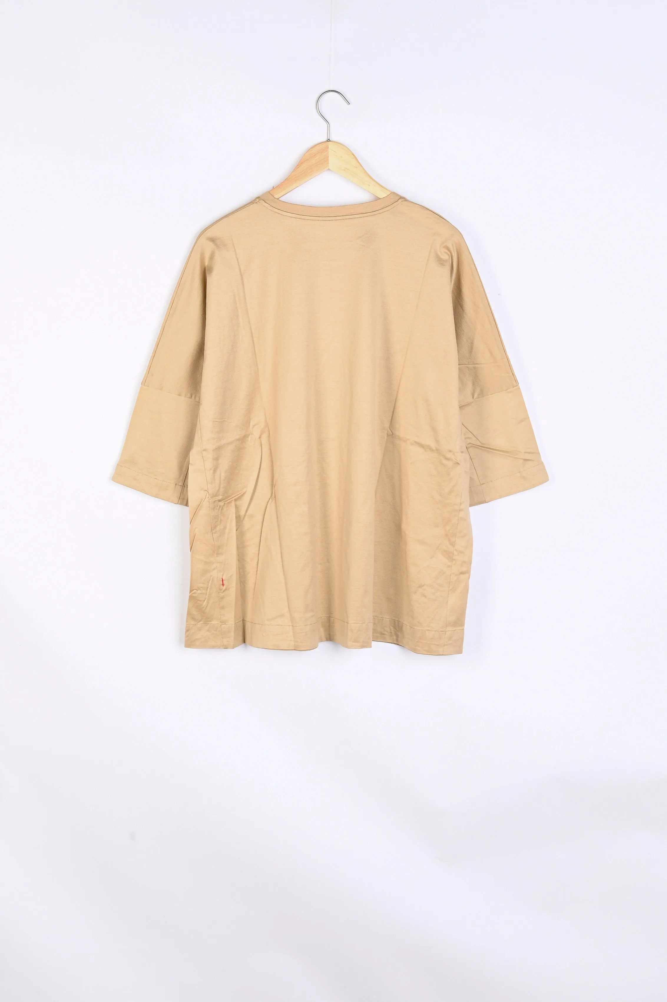 CAMISOLE T_SHIRT - JERSEY - BEIGE