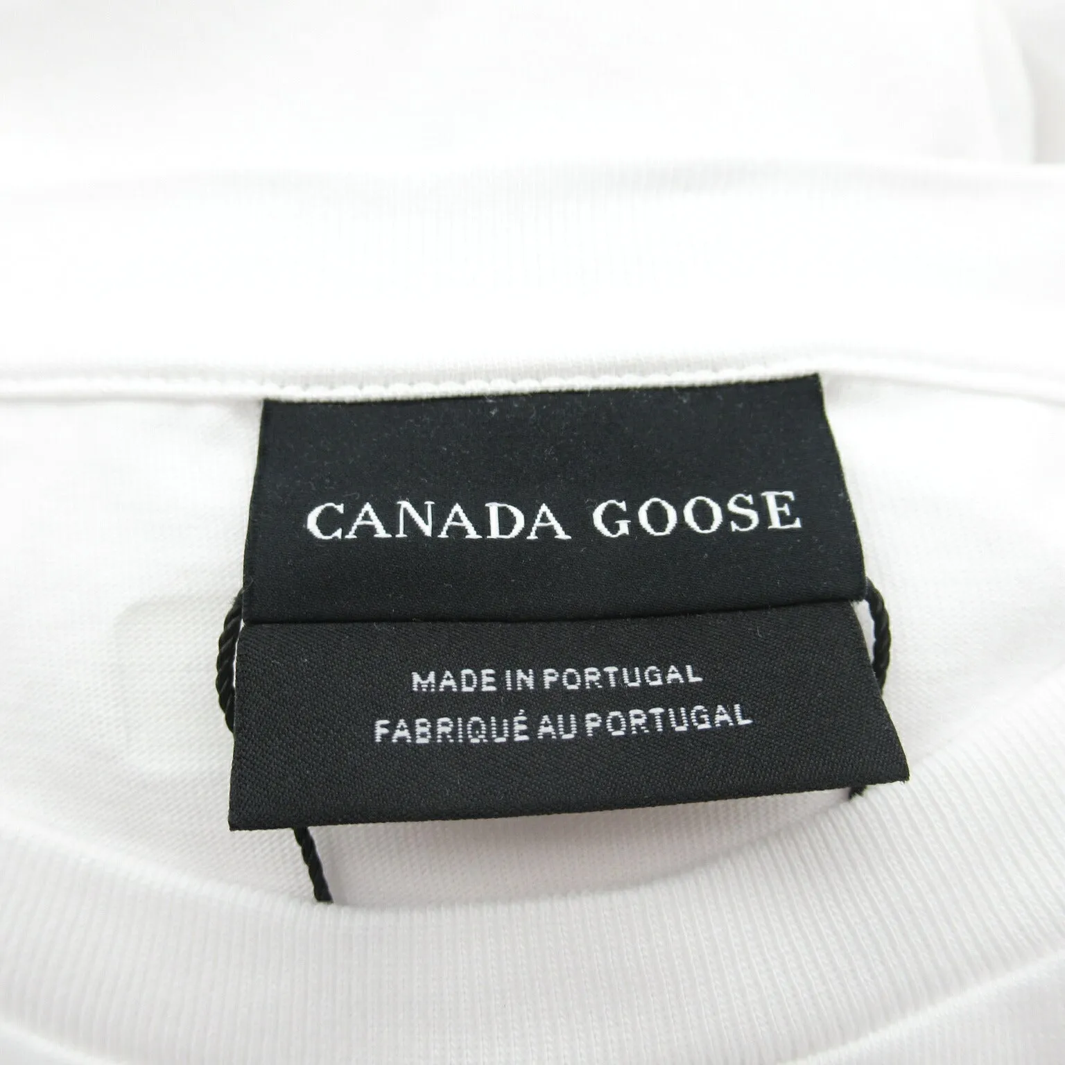 Canada Goose Cotton T-Shirt White XL