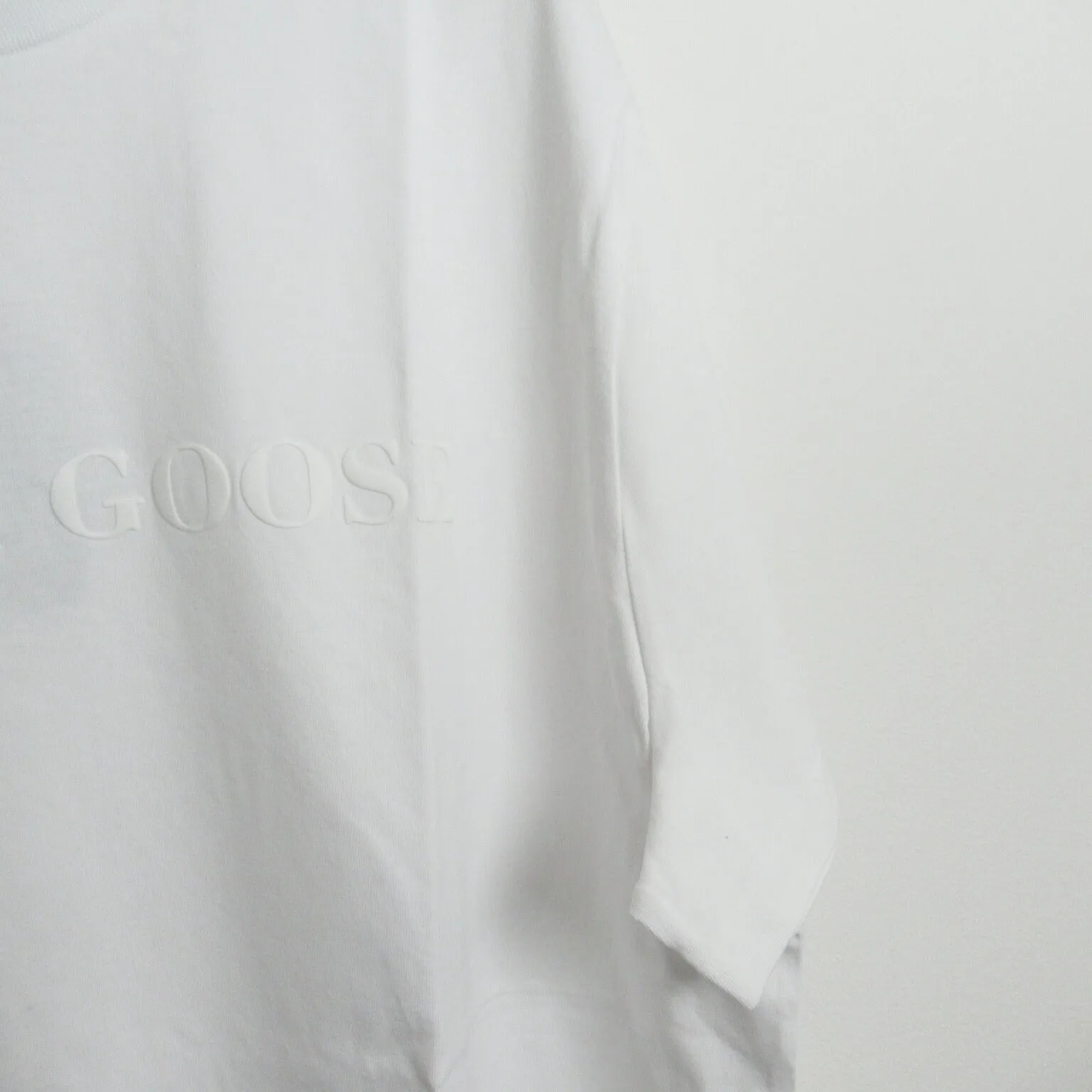 Canada Goose Cotton T-Shirt White XL