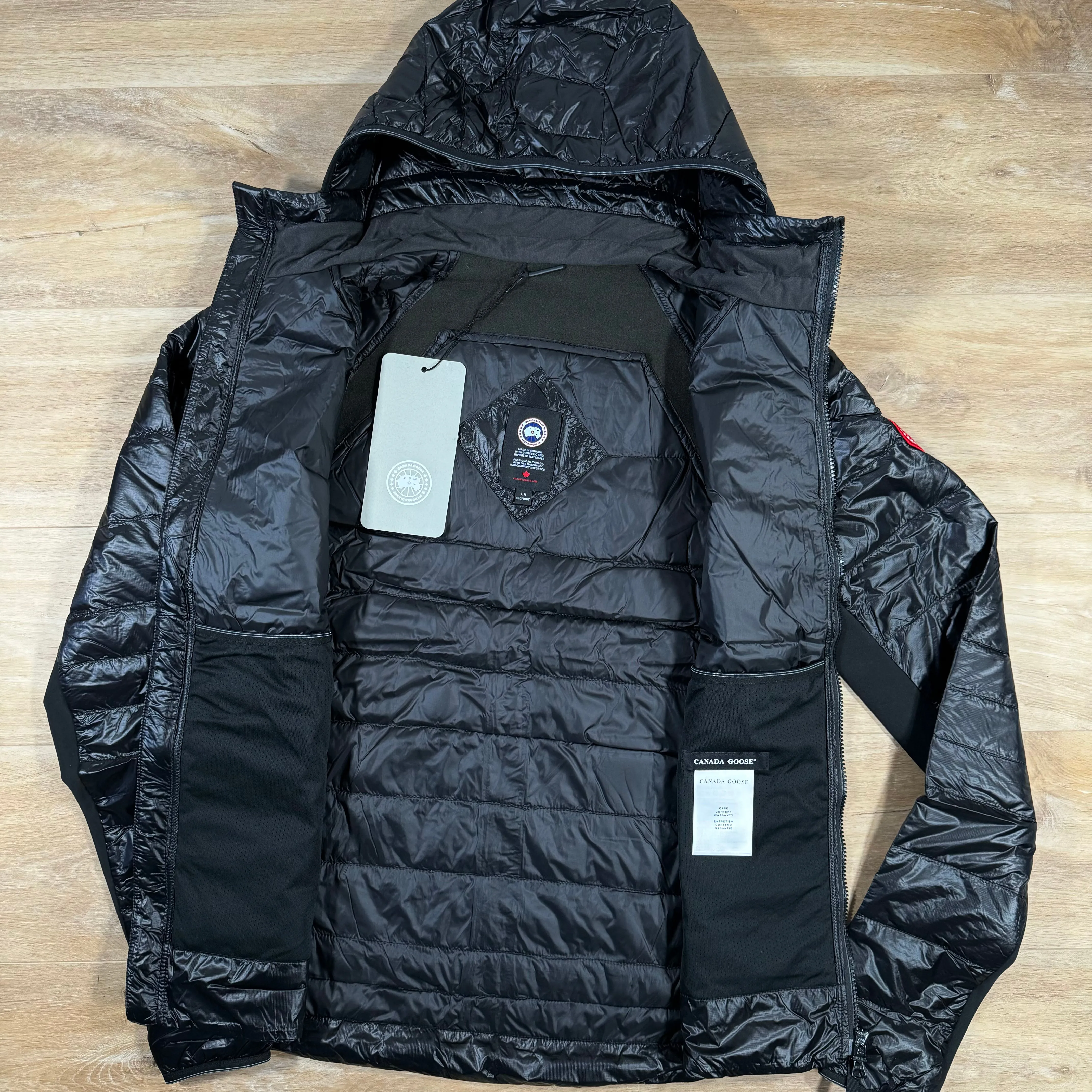 Canada Goose HyBridge Tech Hoody in Black