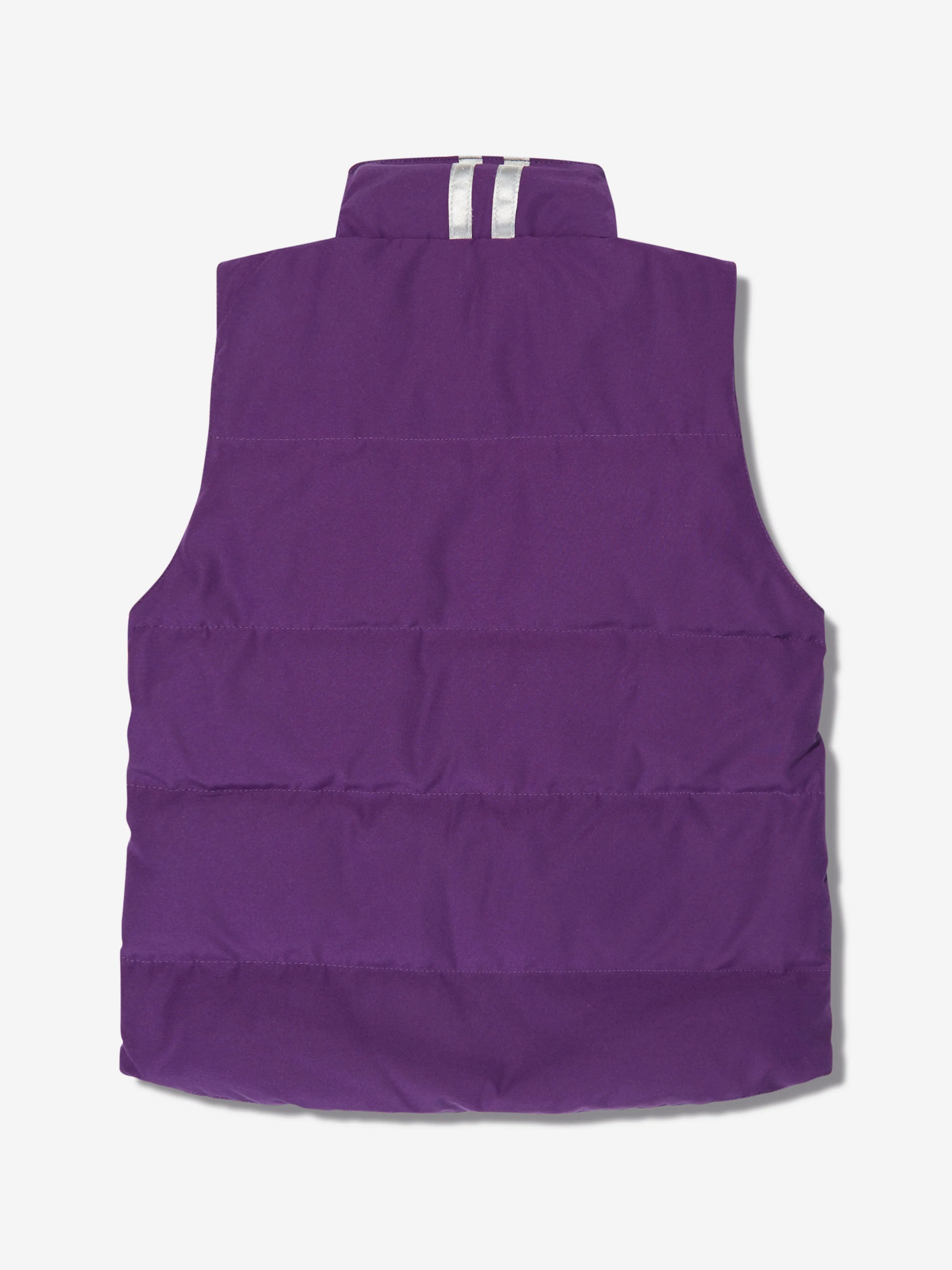 Canada Goose Kids Down Padded Vanier Vest in Purple