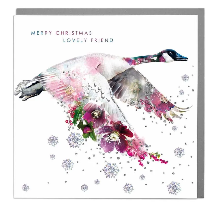 Canada Goose "Lovely Friend" Christmas Card