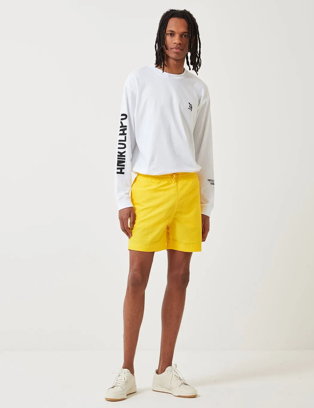 Carhartt-WIP Chase Swim Shorts - Primula Yellow