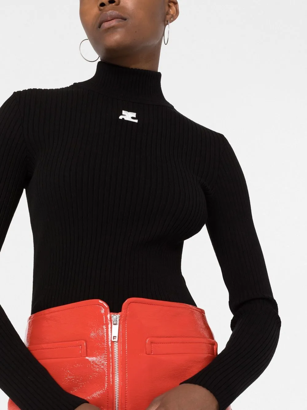 COURREGES RE-EDITION Sweaters Black