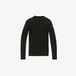 Dartmouth Canada Goose Wool Jumper, Black