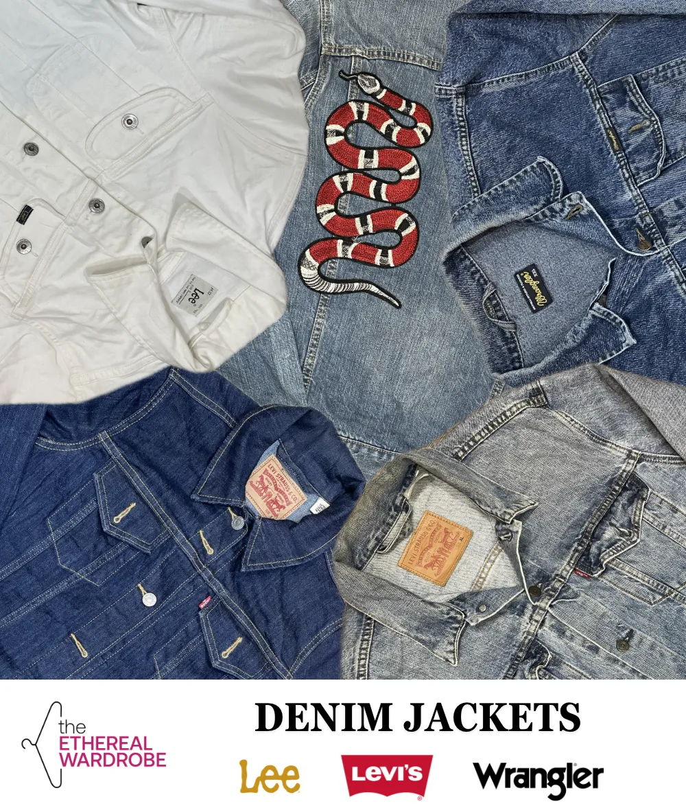 Denim Jackets Lee, Levis & Wrangler