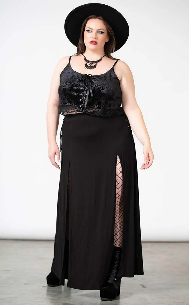 Fabled Tank Top | Black [Plus-Size]