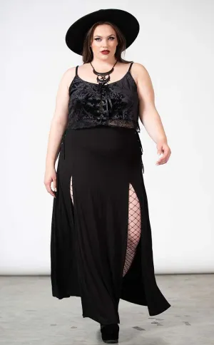 Fabled Tank Top | Black [Plus-Size]