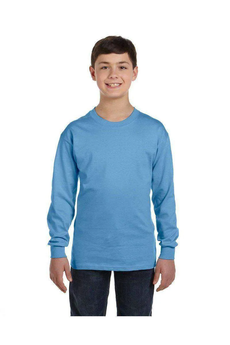 Gildan G540B: Youth Heavy Cotton™ Long-Sleeve T-Shirt