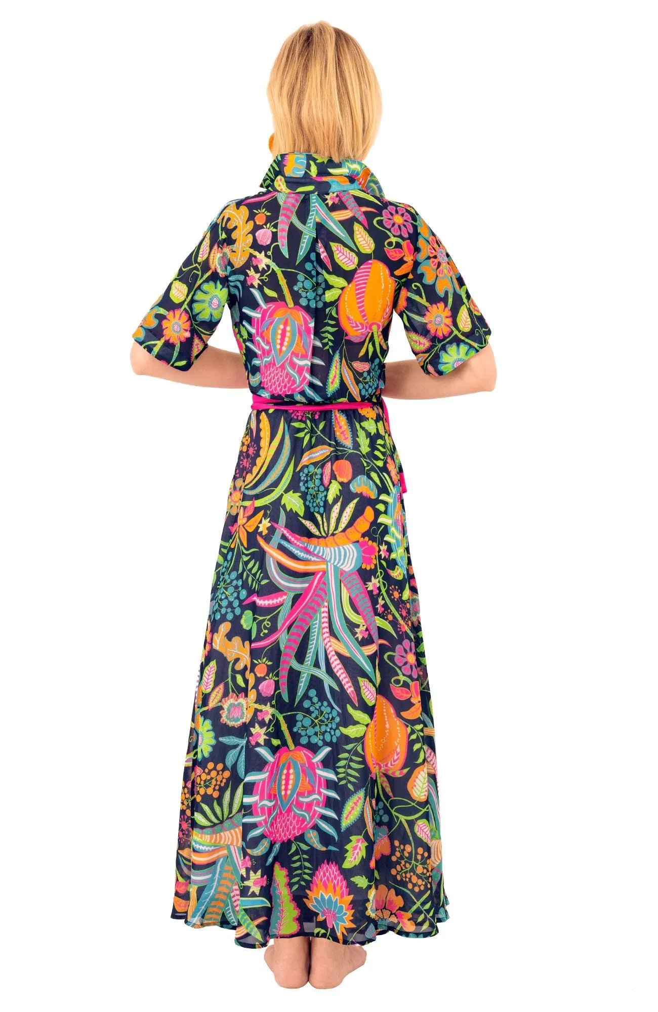 Gretchen Scott | Panache Maxi Dress | Hummingbird Heaven | Women's