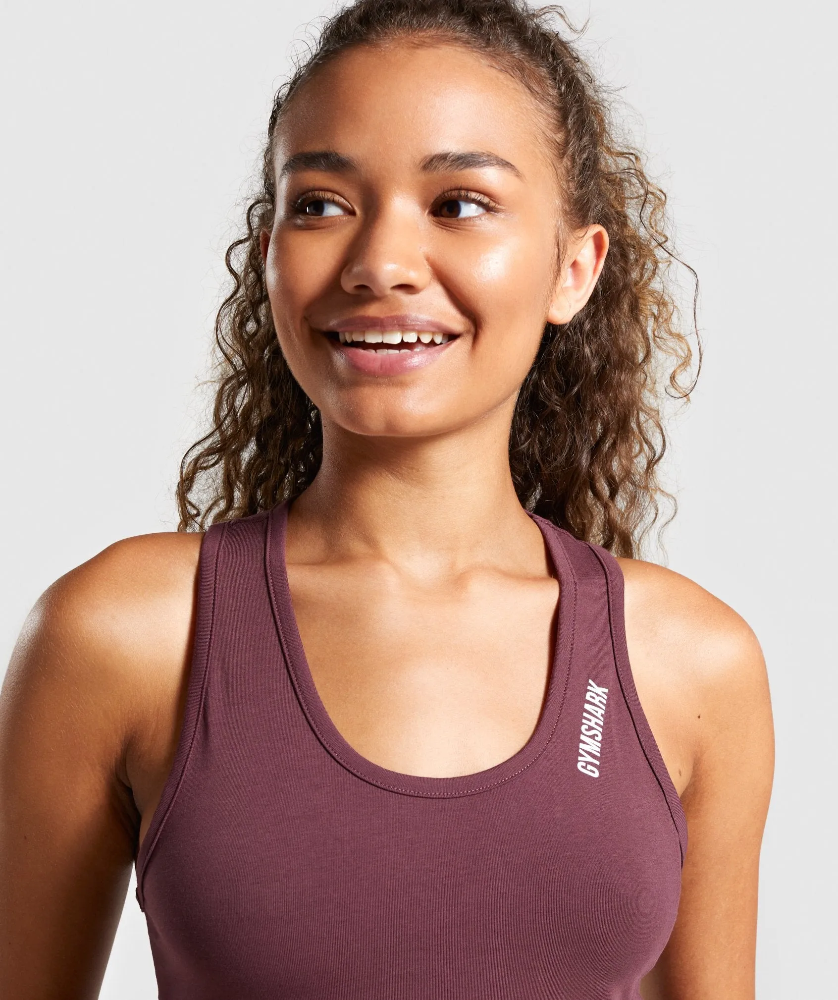 Gymshark Ark Crop Top - Berry Red