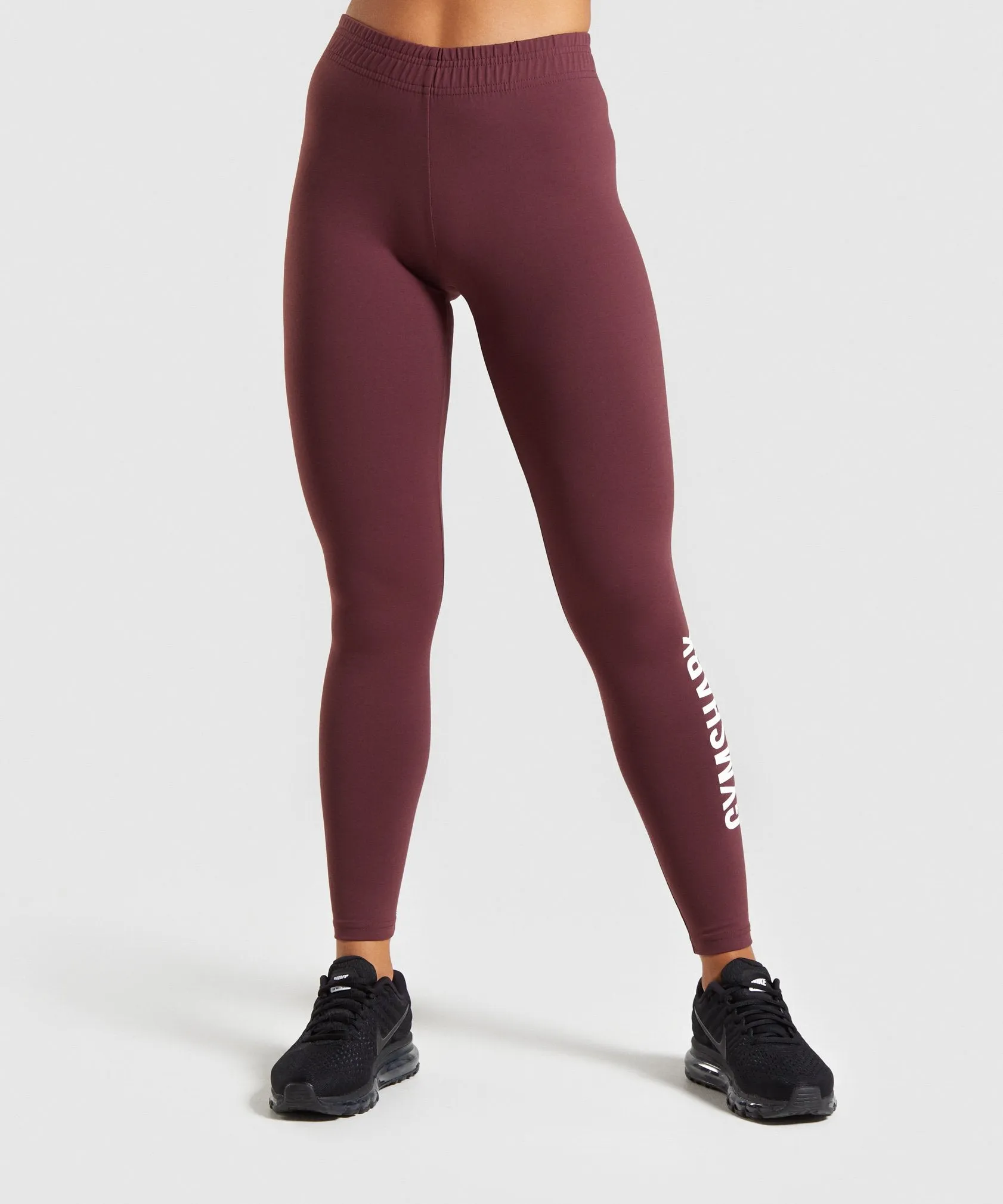 Gymshark Core Leggings - Berry Red