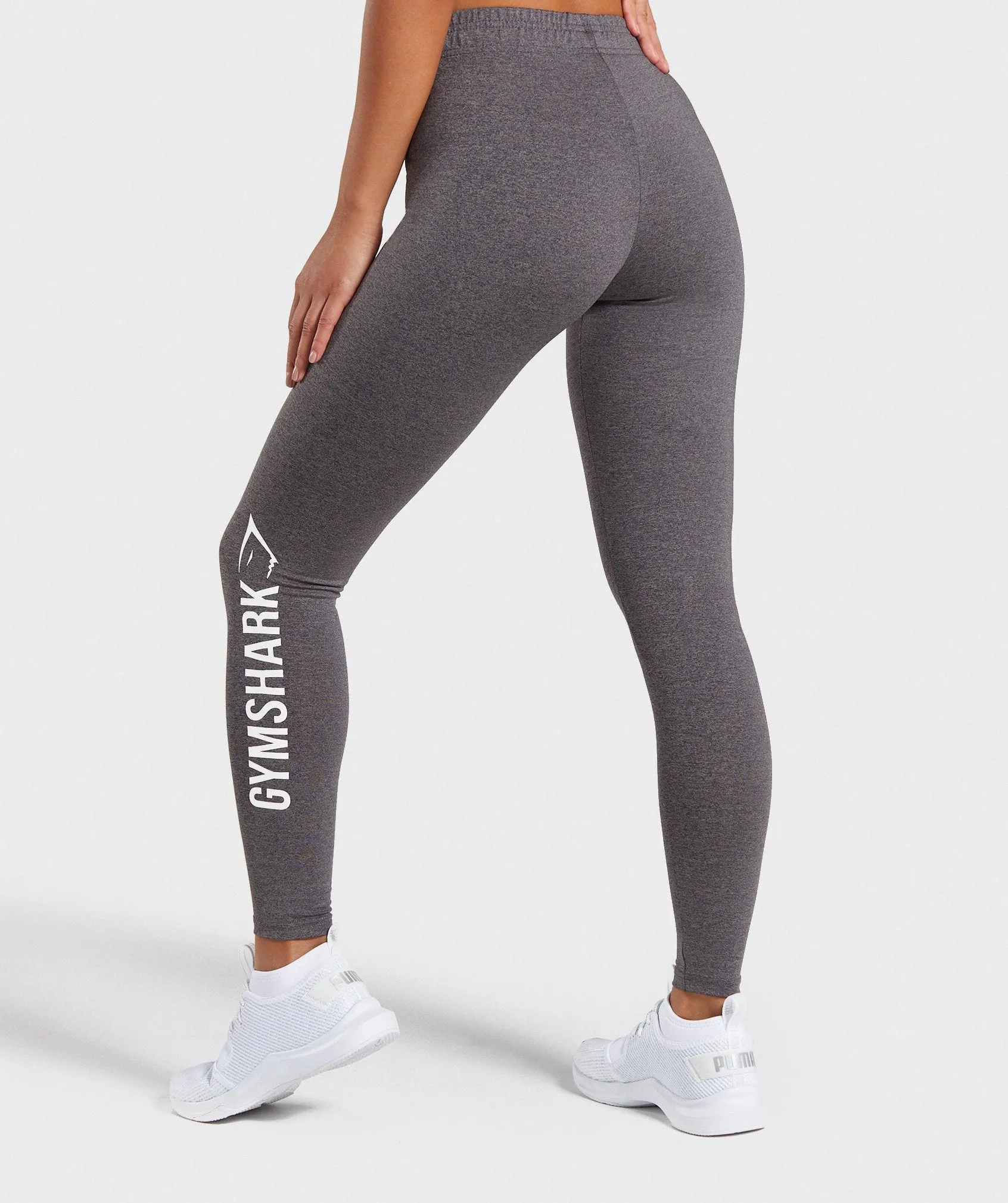 Gymshark Core Leggings - Charcoal Marl