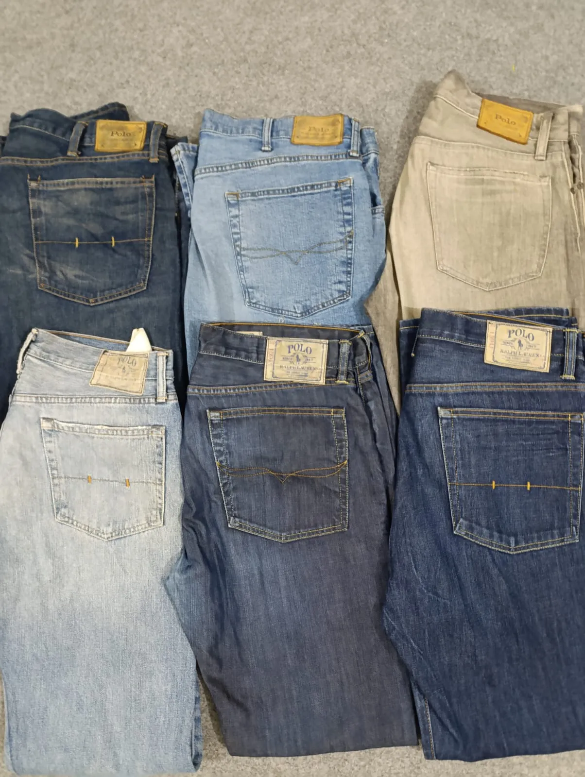 HD127  Men Vintage Ralph Lauren Jeans - 18 pcs