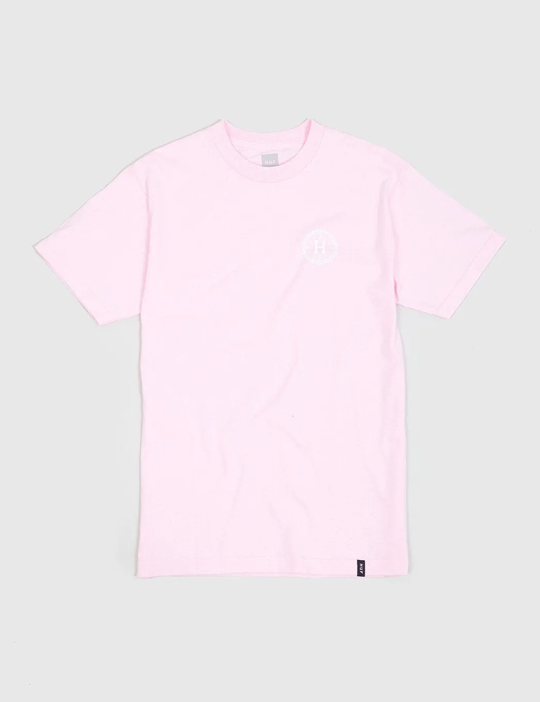 Huf Checkered T-Shirt - Pink