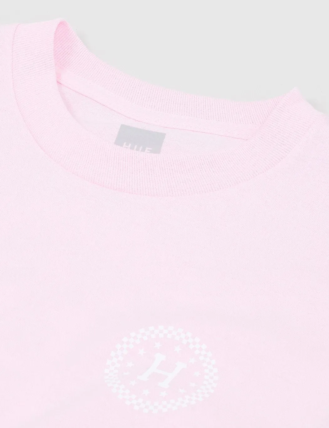 Huf Checkered T-Shirt - Pink