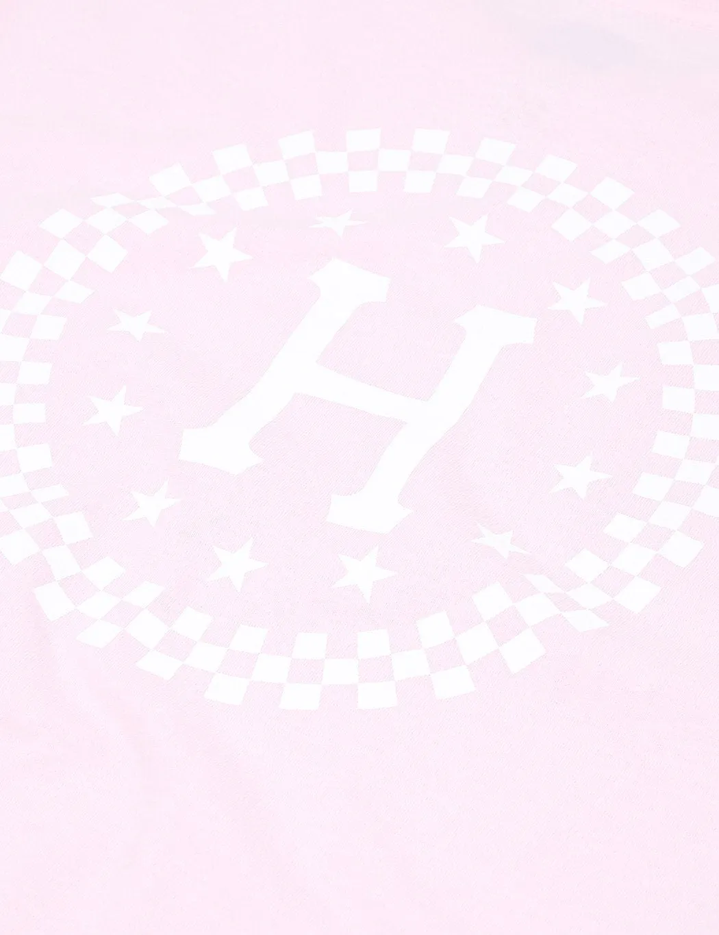 Huf Checkered T-Shirt - Pink