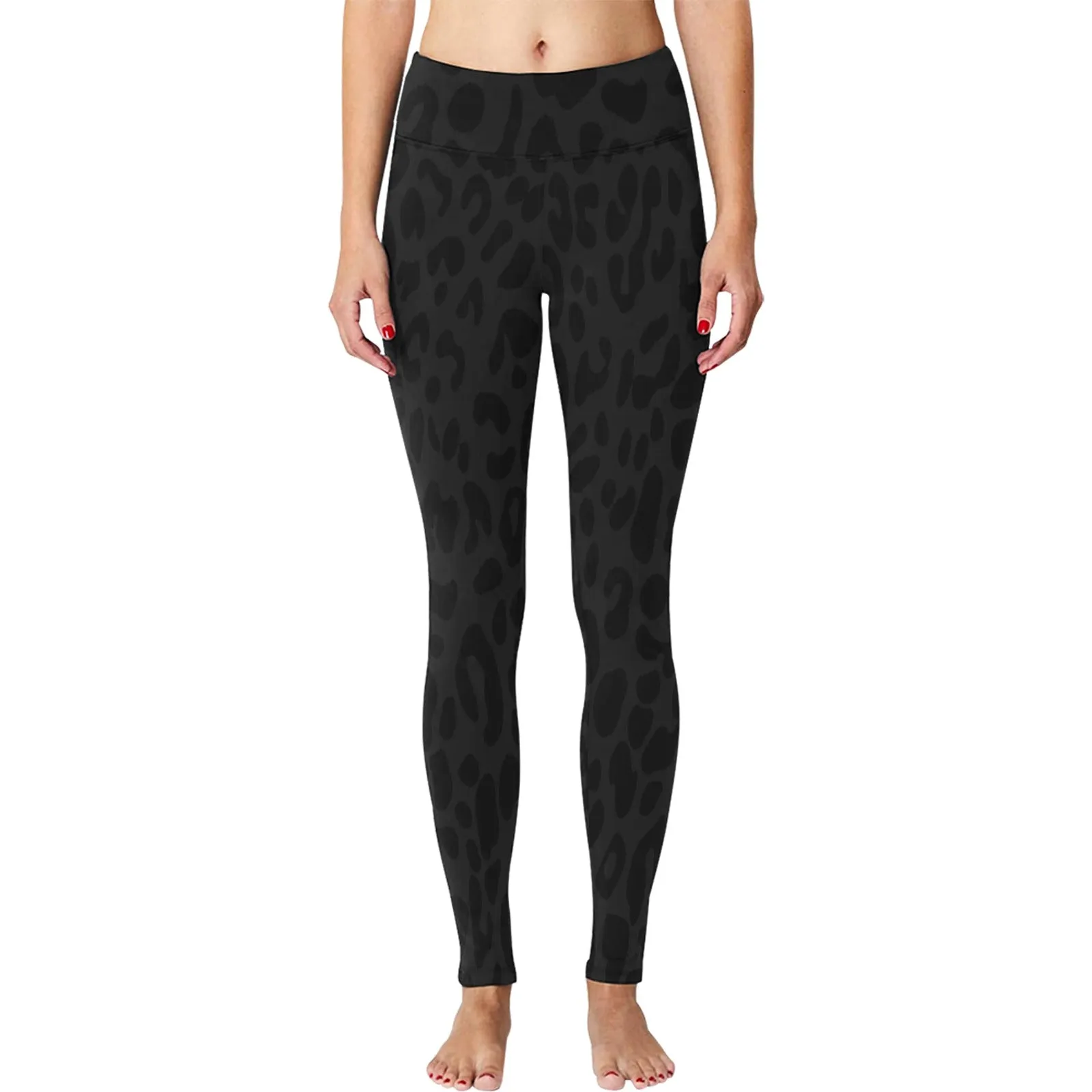 JAGUAR SKIN Big Size Workout Leggings