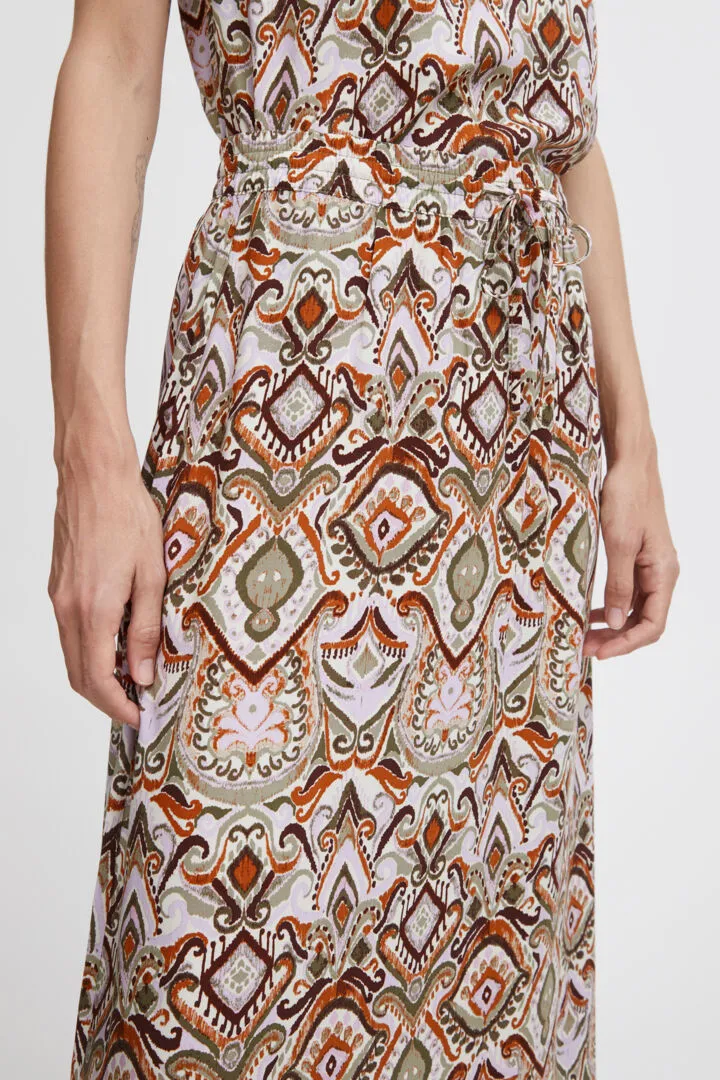 Joella Maxi Skirt - Aloe Boho Mix