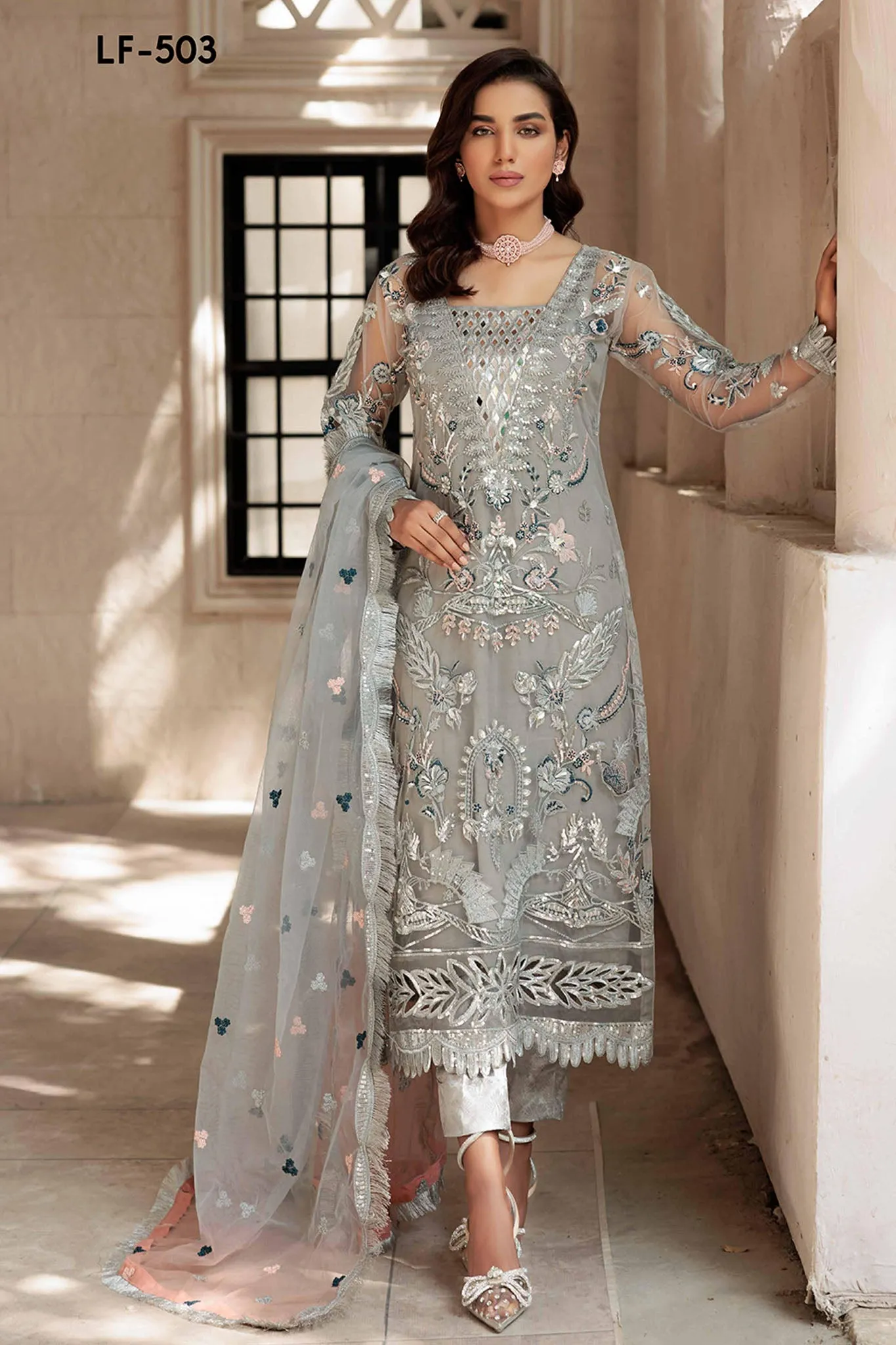 Le Festa by Emaan Adeel Unstitched 3 Piece Formal Edition'05 Collection'2022-LF-503