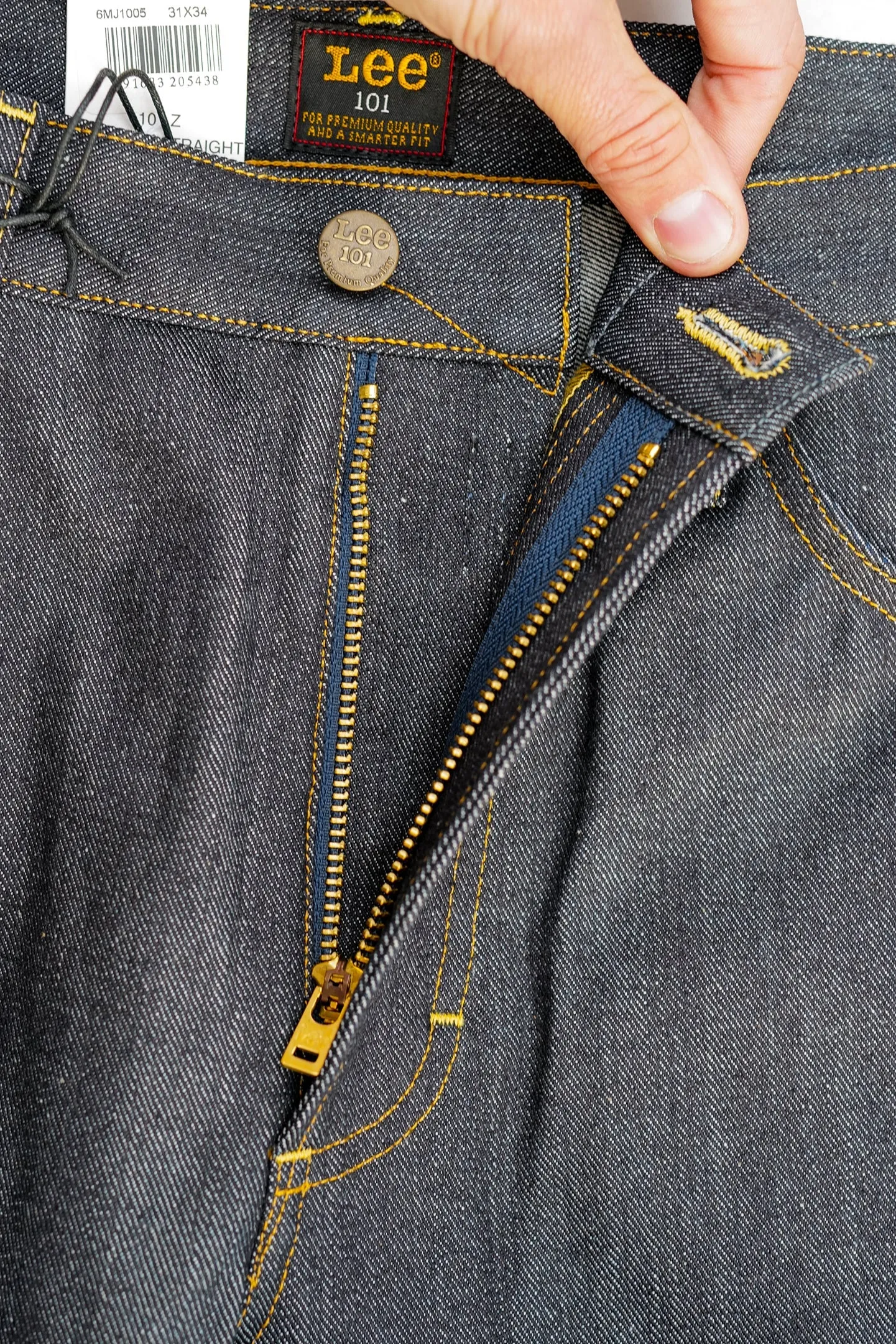 Lee 101 - Z Straight Leg - 13.75oz. Lefthand Twill Selvedge