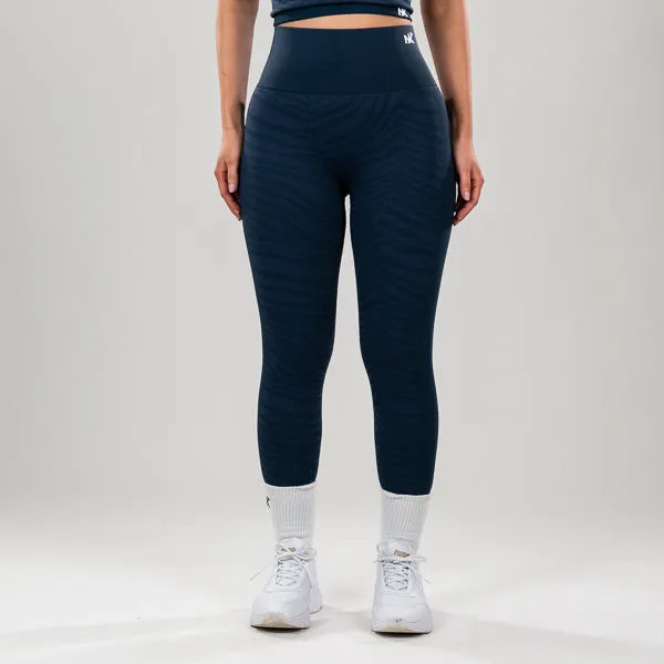 Legacy - Jacquard Blue Leggings