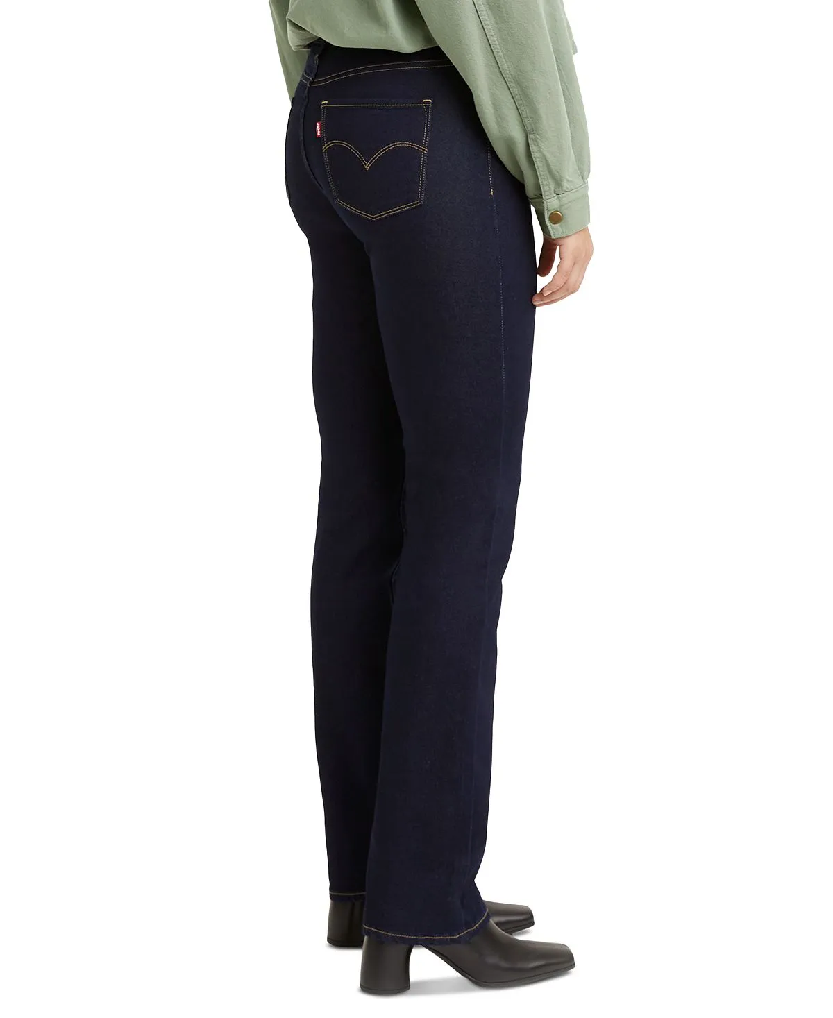 Levi's 314 Shaping Mid Rise Straight Jeans