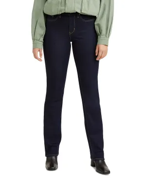 Levi's 314 Shaping Mid Rise Straight Jeans