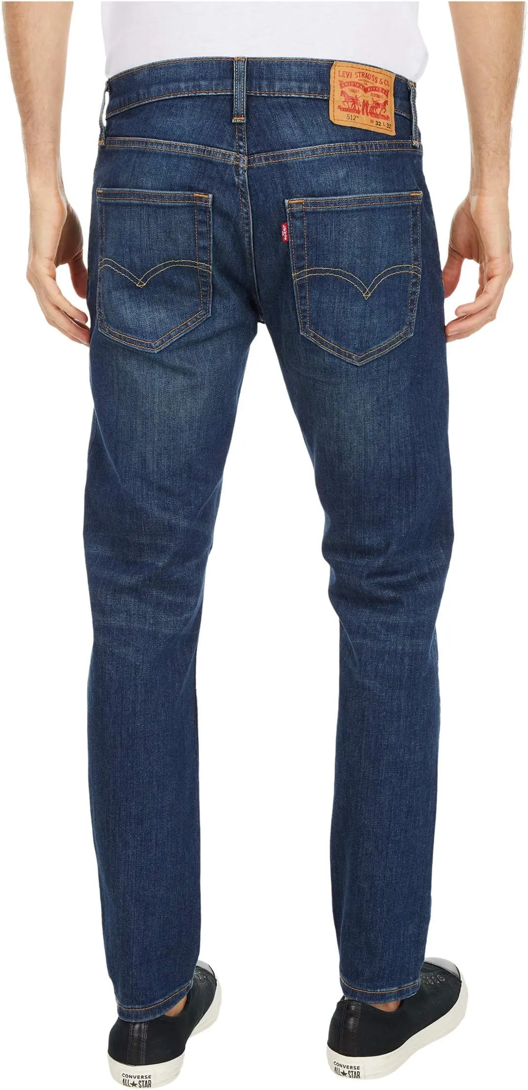 Levi's 512 Slim Taper Fit Jeans in Red Haze Indigo - Stretch