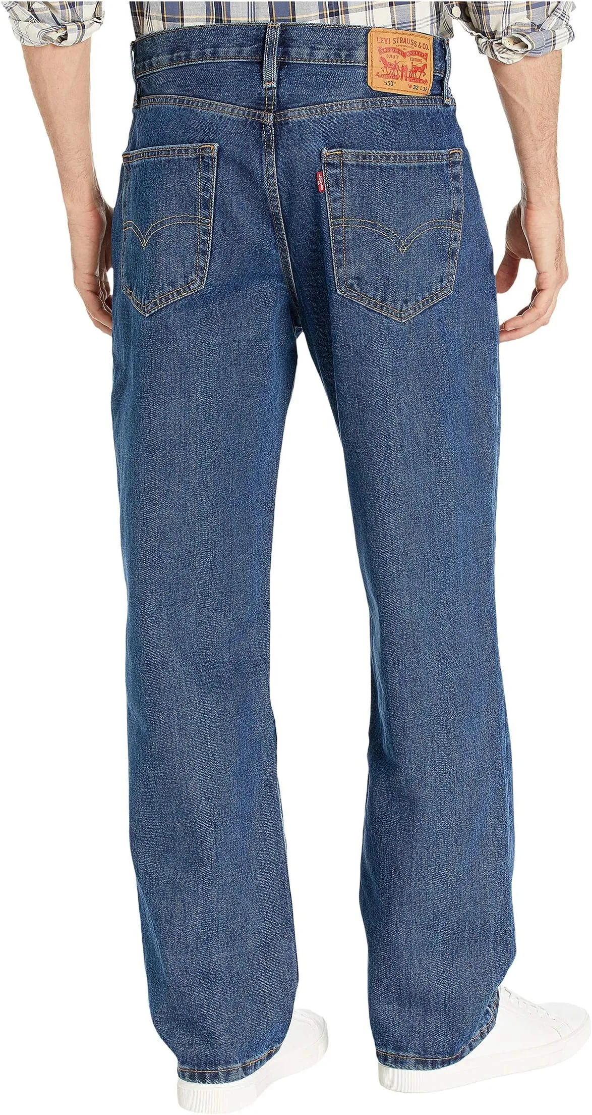 Levi's 550 Relaxed Fit Jeans, Dark Stonewash