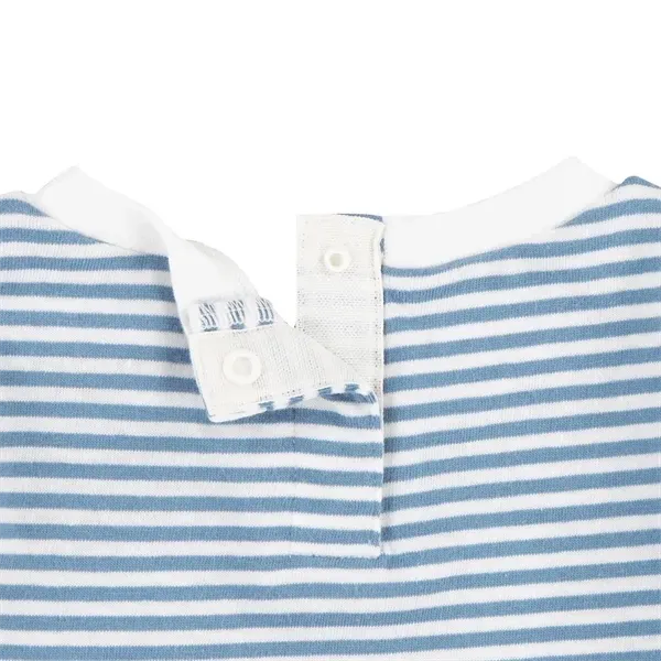 Levi's Stripe Batwing Blouse Coronet Blue