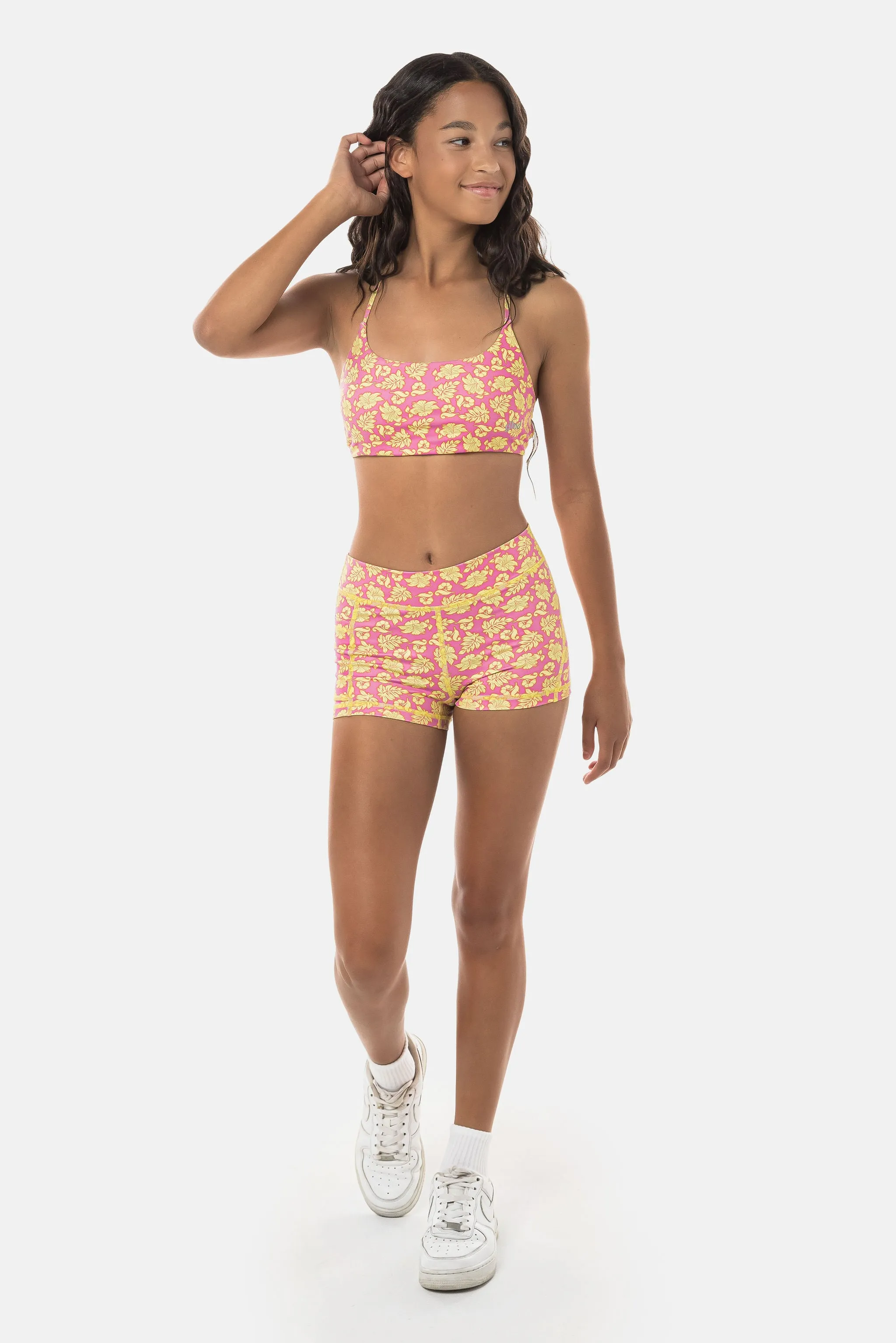 Lolana Luxe Crop Top - Sunshine