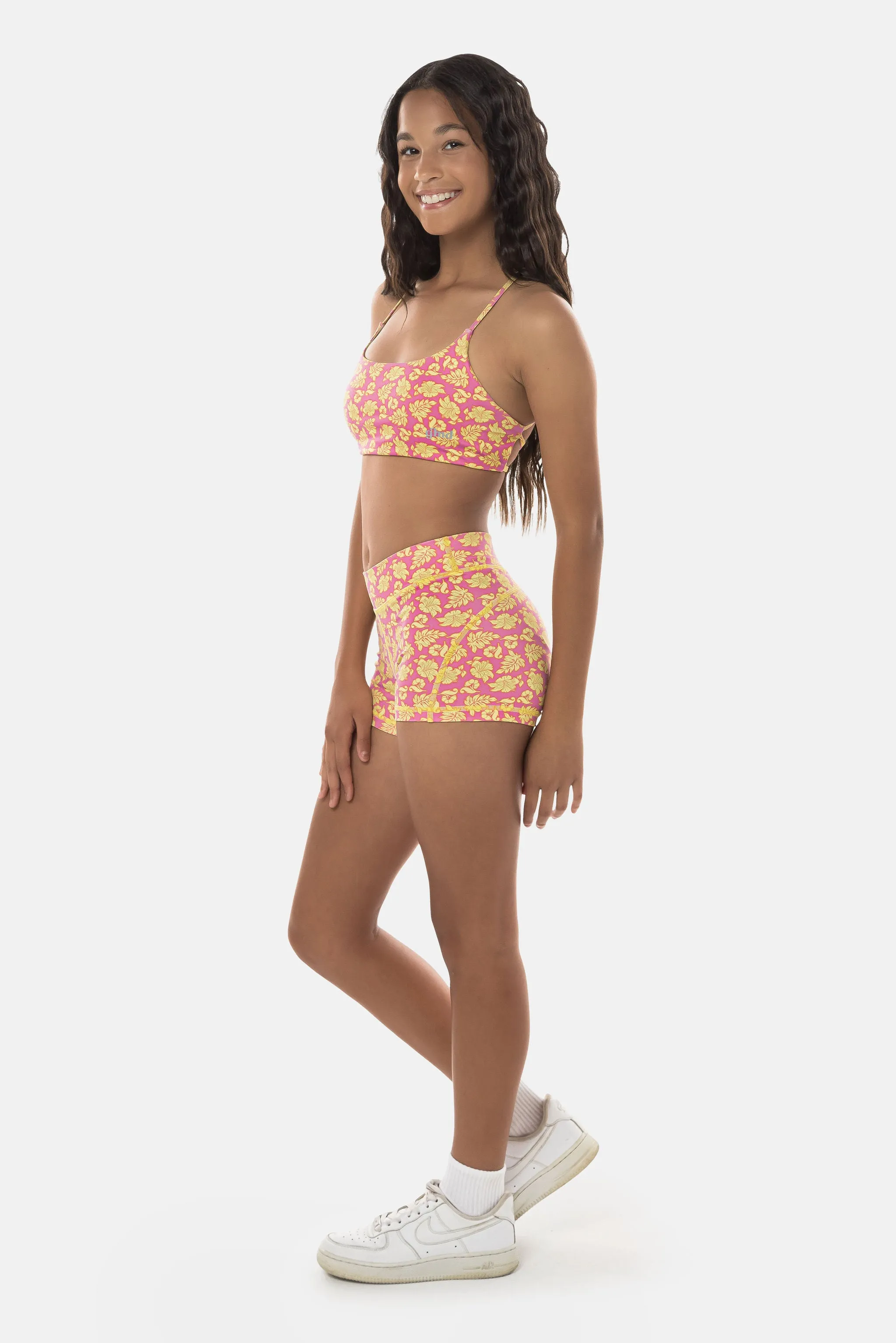 Lolana Luxe Crop Top - Sunshine