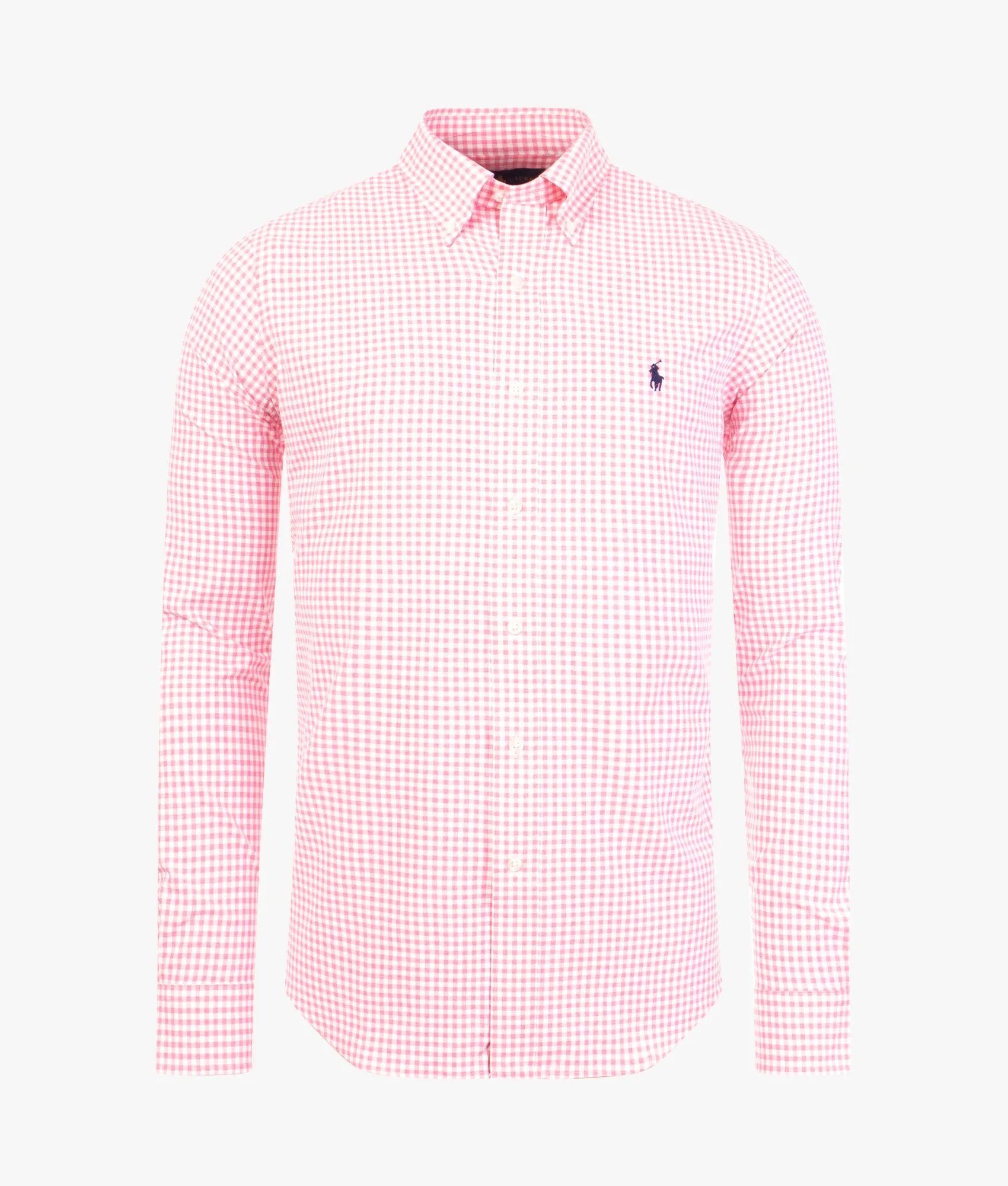 Long Sleeve Performance Gingham Shirt