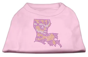 Louisiana Rhinestone Shirts Light Pink XS (8)