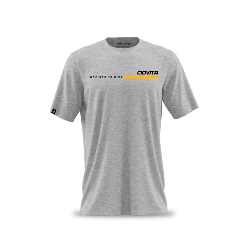 Men's Logo T Shirt (Grey Melange)