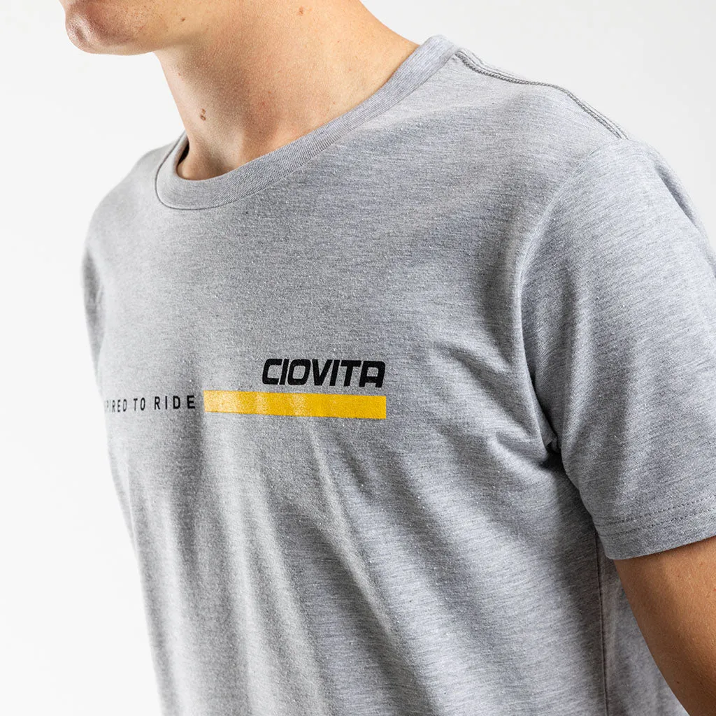 Men's Logo T Shirt (Grey Melange)