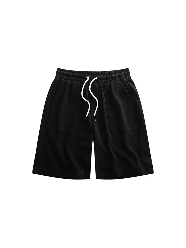 Men'S Weaving Cropped Shorts