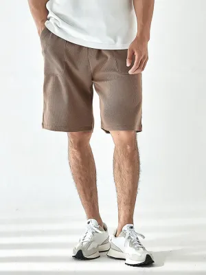 Men'S Weaving Cropped Shorts