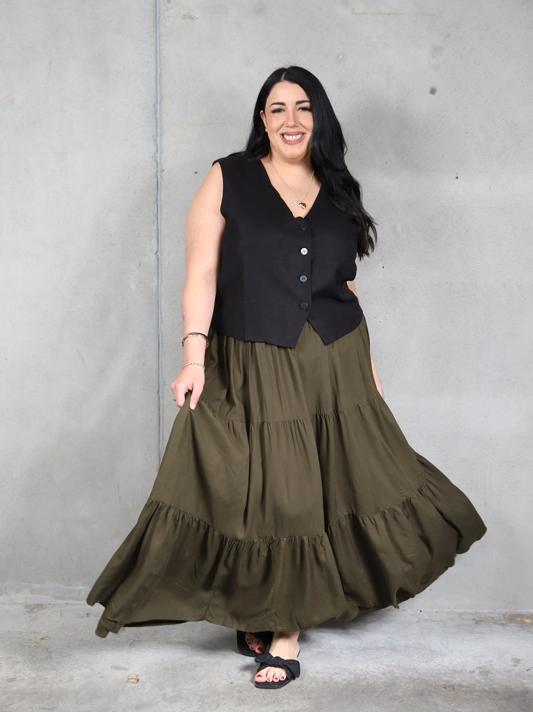 Nomad skirt - Army