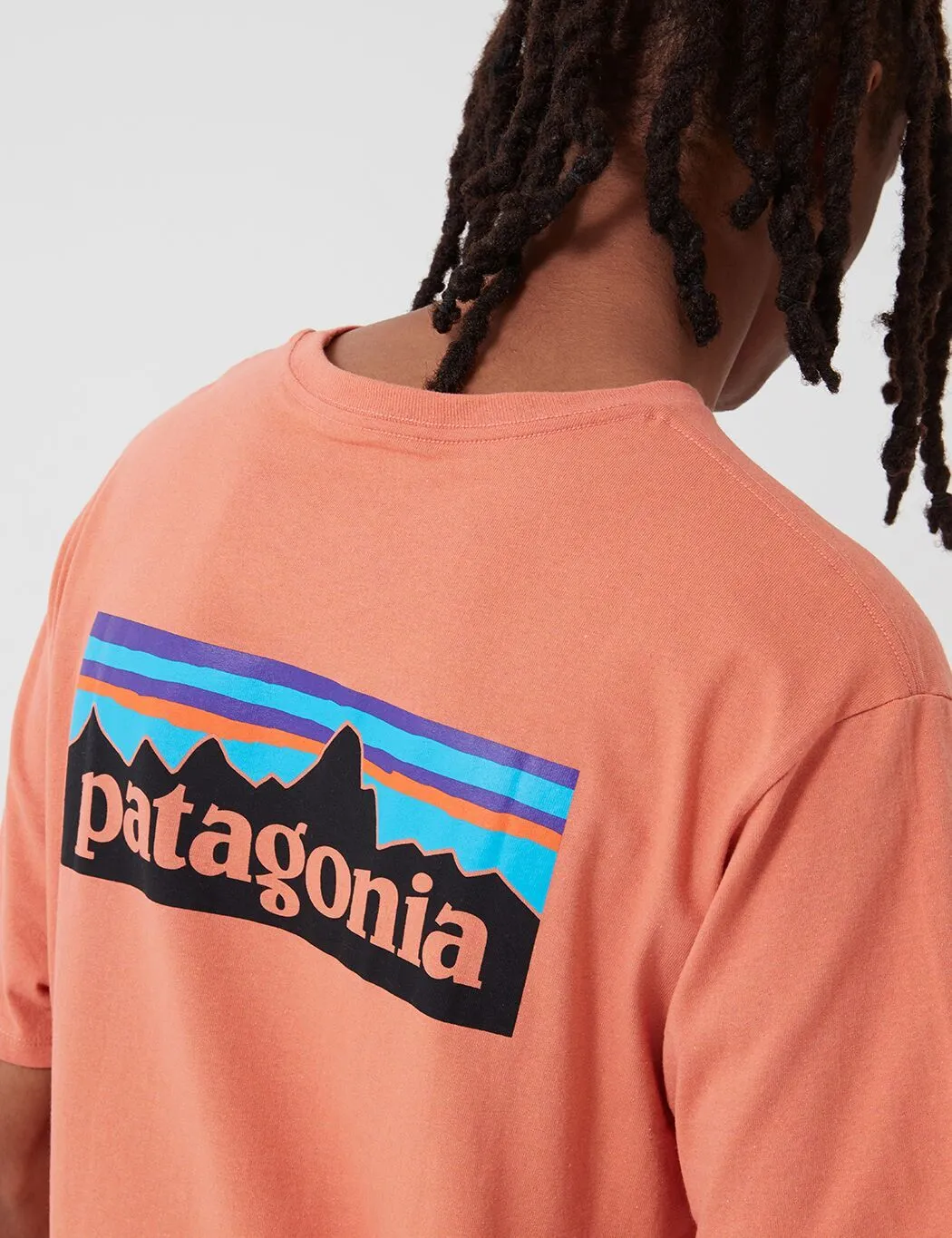 Patagonia P-6 Logo Pocket Responsibili-Tee T-Shirt - Mellow Melon