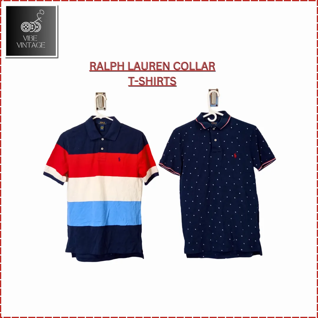 RALPH LAUREN COLLAR T-SHIRTS (BUNDLE 1) 40 PCS