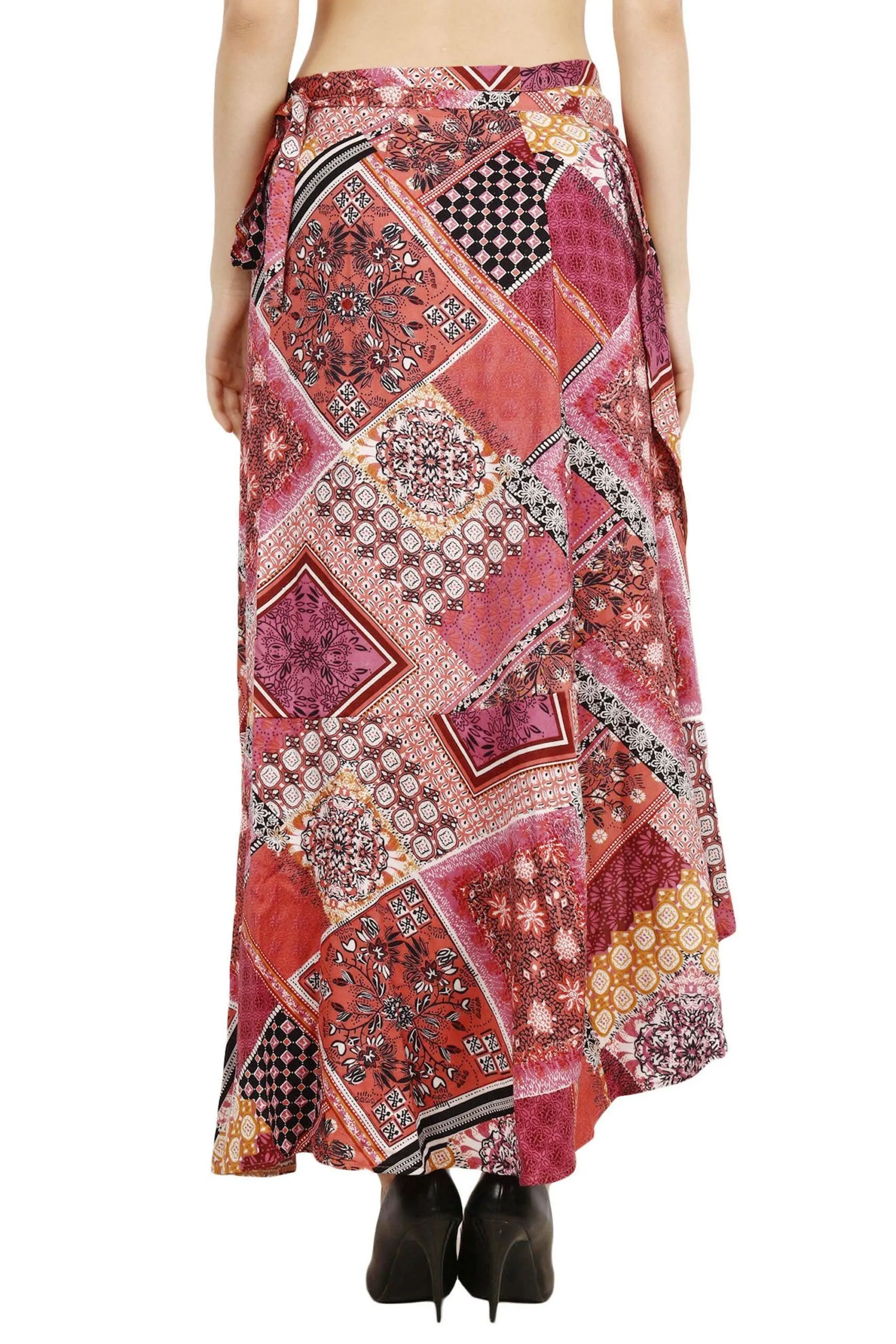 Rangoli Printed Wrap Around Skirt